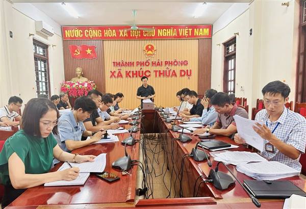 XÃ KHÚC THỪA DỤ TÍCH CỰC TRIỂN KHAI CÁC BIỆN PHÁP PHÒNG, CHỐNG CƠN BÃO SỐ 3 (BÃO WIPHA)