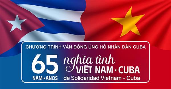 XÃ KHÚC THỪA DỤ VẬN ĐỘNG ỦNG HỘ NHÂN DÂN CUBA.