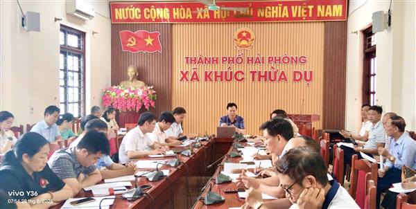 XÃ KHÚC THỪA DỤ TRIỂN KHAI KẾ HOẠCH THU THUẾ SỬ DỤNG ĐẤT PHI NÔNG NGHIỆP NĂM 2025