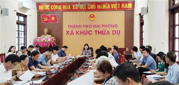 KHÚC THỪA DỤ KHẨN TRƯƠNG HOÀN TẤT CÔNG TÁC CHUẨN BỊ ĐẠI HỘI ĐẢNG BỘ XÃ LẦN THỨ I, NHIỆM KỲ 2025-2030.