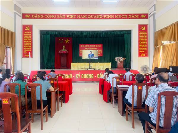 HỘI NGHỊ TOÀN QUỐC QUÁN TRIỆT VÀ TRIỂN KHAI THỰC HIỆN 4 NGHỊ QUYẾT CỦA BỘ CHÍNH TRỊ