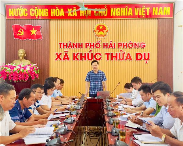 UBND XÃ KHÚC THỪA DỤ TRIỂN KHAI NHIỆM VỤ TRỌNG TÂM NHỮNG THÁNG CUỐI NĂM 2025. 
