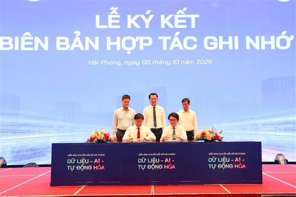 Diễn đàn chuyển đổi số thành phố Hải Phòng năm 2026: Động lực chiến lược cho phát triển kinh tế số và đô thị thông minh