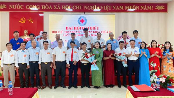 HỘI CHỮ THẬP ĐỎ XÃ KHÚC THỪA DỤ NÂNG CAO VAI TRÒ NÒNG CỐT TRONG HOẠT ĐỘNG NHÂN ĐẠO.