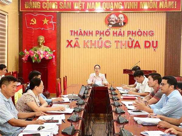 Xã Khúc Thừa Dụ triển khai công tác phòng, chống thiên tai và kế hoạch sản xuất vụ Mùa 2026, vụ Đông 2026–2027