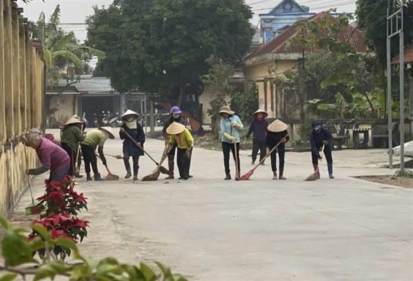 MTTQ xã Khúc Thừa Dụ lan toả phong trào Toàn dân chung tay bảo vệ môi trường