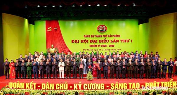 Kết quả Đại hội đại biểu Đảng bộ thành phố Hải Phòng lần thứ I, nhiệm kỳ 2025 - 2030