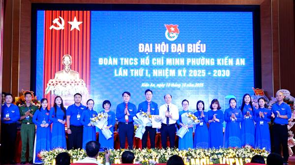Đại hội đại biểu Đoàn Thanh niên Cộng sản Hồ Chí Minh phường Kiến An lần thứ I, nhiệm kỳ 2025-2030