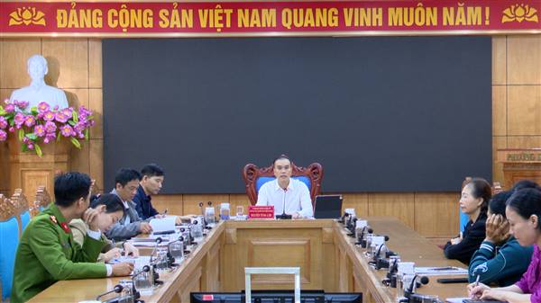 Ủy ban nhân dân phường tổ chức Hội nghị triển khai Kế hoạch dọn vệ sinh rừng đảm bảo an toàn phòng cháy chữa cháy và mỹ quan đô thị tại rừng Phòng hộ - Núi Thiên Văn