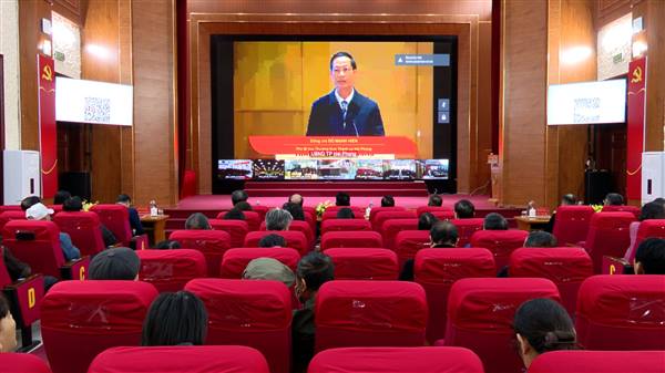 Phường Kiến An tham dự Hội nghị Ban Thường vụ Thành uỷ học tập, quán triệt Nghị quyết Đại hội Đảng bộ thành phố lần thứ I, nhiệm kỳ 2025-2030