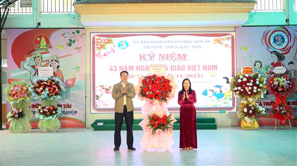 Trường THCS Bắc Sơn tổ chức kỷ niệm 43 năm Ngày nhà giáo Việt Nam