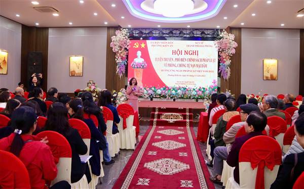 Hội nghị “ Tuyên truyền, phổ biến chính sách pháp luật của Đảng, Nhà nước, thành phố về công tác phòng chống mại dâm”