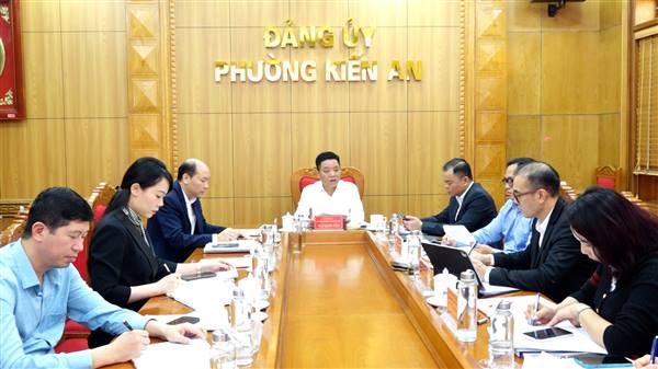 Hội nghị triển khai công tác bầu cử đại biểu Hội đồng nhân dân phường nhiệm kỳ 2026-2031

