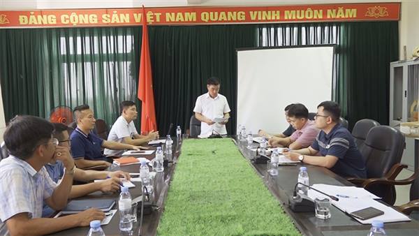 Ban Quản lý Dự án khu vực Kiến An họp triển khai thi công xây dựng công trình cải tạo, nâng cấp đường Đất Đỏ trên địa bàn phường

