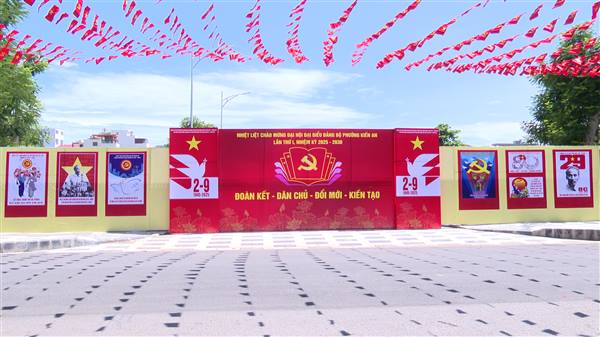Phường Kiến An sẵn sàng cho Đại hội Đảng bộ phường lần thứ I, nhiệm kỳ 2025-2030