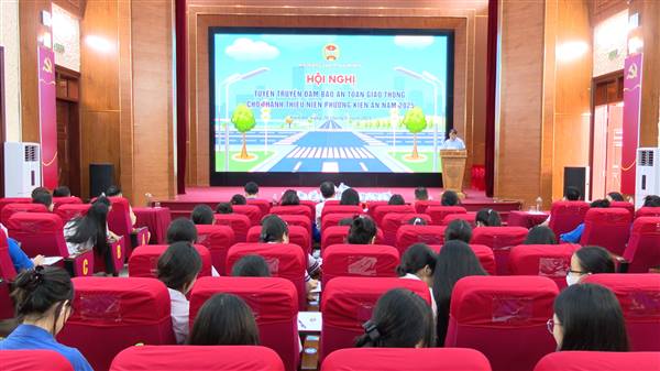 Hội nghị tuyên truyền đảm bảo an toàn giao thông cho thanh thiếu niên phường Kiến An