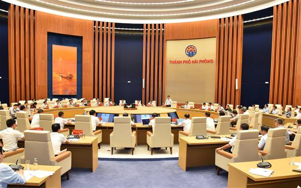 Hội nghị trực tuyến về kết quả giải ngân vốn đầu tư công trên địa bàn thành phố, giải pháp thúc đẩy giải ngân vốn đầu tư công các tháng còn lại của năm 2025