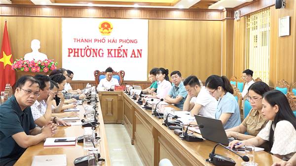 Phường Kiến An tham dự lớp bồi dưỡng, cập nhật kiến thức, kỹ năng đối với cán bộ lãnh đạo, quản lý xã, phường, đặc khu