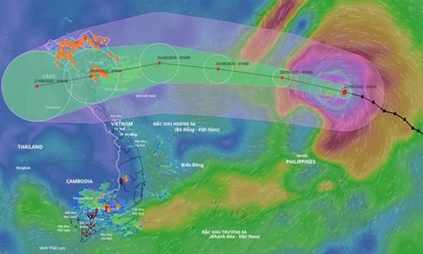 Công văn về việc chủ động ứng phó với siêu bãi RAGASA ( cơn bão số 9) năm 2025