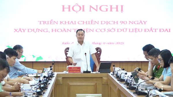 Ủy ban nhân dân phường Kiến An triển khai chiến dịch 90 ngày xây dựng, hoàn thiện cơ sở dữ liệu đất đai 