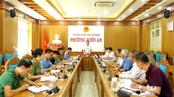 UBND phường Kiến An tổ chức đối thoại với đại diện nhà thờ giáo họ Lãm Khê