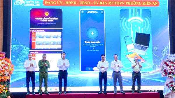 Hội thảo Chuyển đổi số, ứng dụng AI phường Kiến An năm 2026: Hướng tới mục tiêu xây dựng chính quyền số, xã hội số, lấy người dân và doanh nghiệp làm trung tâm phục vụ
