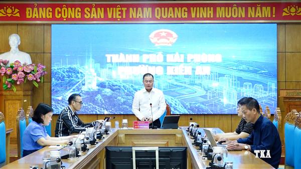 Phường Kiến An tham dự hội nghị trực tuyến thành phố về tiến độ thực hiện Kế hoạch Kịch bản giải ngân kế hoạch vốn đầu tư công, tiến độ giải phóng mặt bằng các dự án trên địa bàn thành phố tháng 10 năm 2026