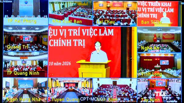 Phường Kiến An tham dự Hội nghị trực tuyến tập huấn, quán triệt thực hiện nhiệm vụ xây dựng cơ sở dữ liệu vị trí việc làm gắn với xây dựng phương án giao biên chế của hệ thống chính trị giai đoạn 2027–2031