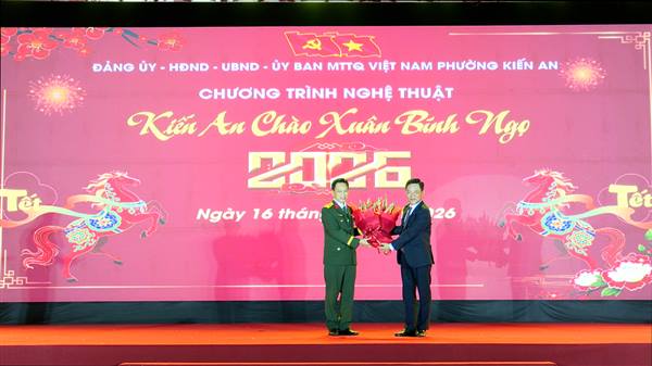 Ấn tượng Chương trình nghệ thuật “Kiến An chào Xuân Bính Ngọ 2026”