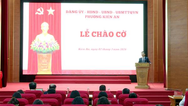 Lễ chào cờ tháng 03/2026