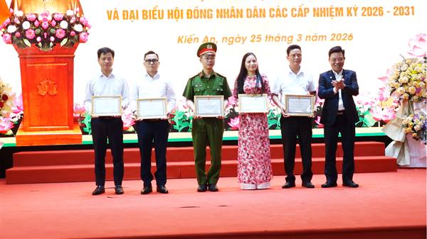 Phường Kiến An tổng kết cuộc bầu cử đại biểu Quốc hội khóa XVI và đại biểu HĐND các cấp nhiệm kỳ 2026 – 2031