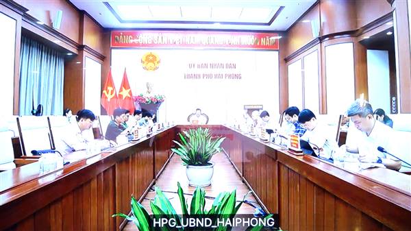 Phường Kiến An tham dự Hội nghị trực tuyến thành phố về tiến độ thực hiện giải ngân vốn đầu tư công, giải phóng mặt bằng các dự án trên địa bàn thành phố năm 2026

