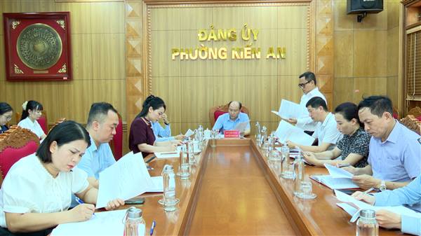 Cuộc họp Ban tổ chức Hội thi Báo cáo viên, Tuyên truyền viên giỏi năm 2026 và Cuộc thi chính luận bảo vệ nền tảng tư tưởng của Đảng năm 2026 trên địa bàn phường; triển khai một số nội dung liên quan tới công tác chấm thi và tổ chức Hội thi, Cuộc thi