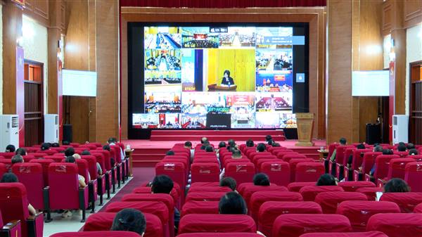 Phường Kiến An tham dự Hội nghị Báo cáo viên Trung ương tháng 6 năm 2026