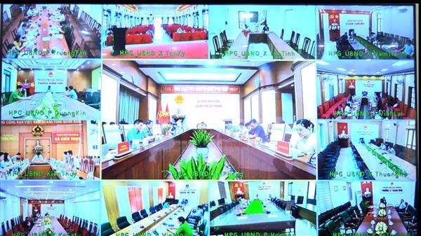 Phường Kiến An tham gia Hội nghị trực tuyến nghe báo cáo tiến độ triển khai thực hiện Kế hoạch số 150/KH-UBND ngày 24/4/2026 của UBND thành phố về triển khai thực hiện công tác đo đạc, lập bản đồ địa chính, lập hồ sơ địa chính và hoàn thành cơ sở dữ liệu về đất đai trên địa bàn thành phố