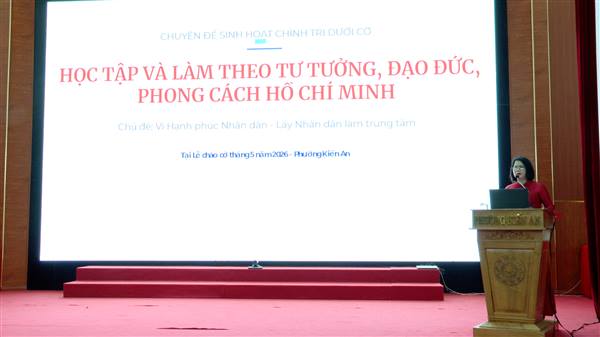 Học tập và làm theo tư tưởng, đạo đức, phong cách Hồ Chí Minh về chăm lo đời sống vật chất và tinh thần cho Nhân dân