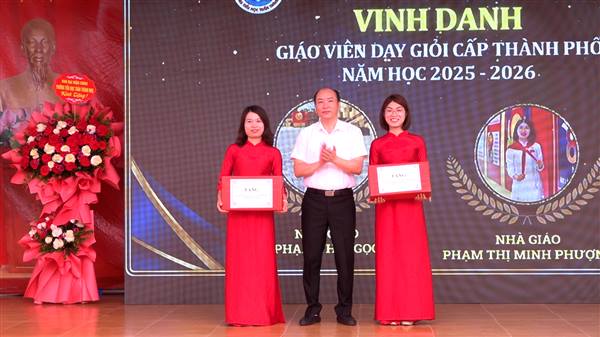 Trường Tiểu học Trần Thành Ngọ Tổng kết, tuyên dương, khen thưởng giáo viên, học sinh đạt thành tích xuất sắc, năm học 2025-2026