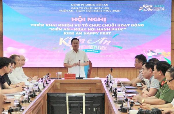 Nhiều chương trình đặc sắc tại 'Kiến An - Ngày hội Hạnh phúc'
