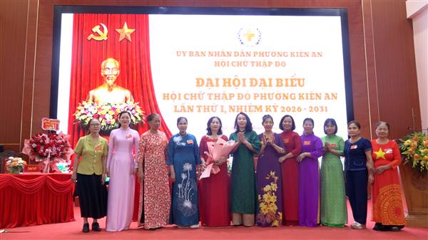 Đại hội đại biểu Hội Chữ thập đỏ phường lần thứ nhất, nhiệm kỳ 2026-2031