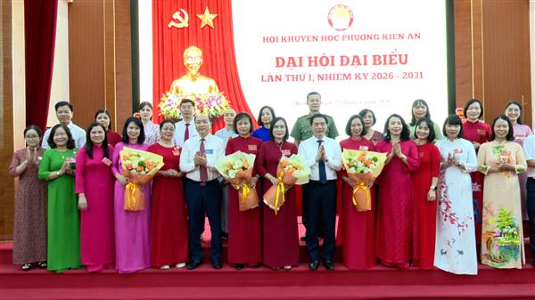 Đại hội đại biểu Hội Khuyến học phường lần thứ nhất, nhiệm kỳ 2026 – 2031 diễn ra thành công tốt đẹp

