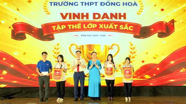 Trường THPT Đồng Hòa tổng kết năm học 2025 – 2026

