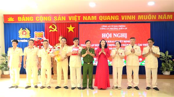 Công an phường triển khai Quyết định thành lập Hội Cựu Công an nhân dân phường

