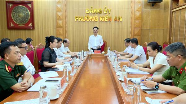 Hội nghị Ban Thường vụ Đảng uỷ phường kiểm điểm tình hình thực hiện nhiệm vụ tháng 7; nhiệm vụ, giải pháp trọng tâm tháng 8/2026