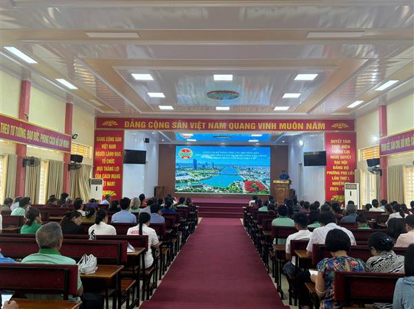 Hơn 200 hội viên Nông dân hai phường Kiến An và phường Phù Liễn tham dự tập huấn công tác Hội và phong trào nông dân năm 2026