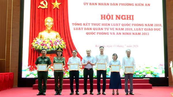 Hội nghị tổng kết thực hiện Luật Quốc phòng năm 2018, Luật Dân quân tự vệ năm 2019, Luật Giáo dục quốc phòng và an ninh năm 2013