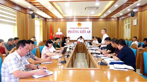 Hội nghị Ban Thường Đảng uỷ phường cho ý kiến một số nội dung quan trọng