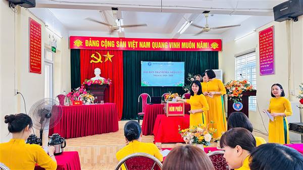 Trường Tiểu học Trần Thành Ngọ tổ chức thành công Hội nghị viên chức, người lao động năm học 2026-2027