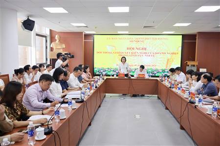 Sở Nội vụ đối thoại với doanh nghiệp, tháo gỡ nhiều vướng mắc về lao động, việc làm và cải cách hành chính