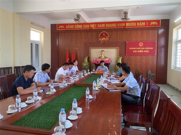 Thường trực Đảng ủy xã Kiến Hải tổ chức họp Tiểu ban và các Tổ thuộc Tiểu ban Tổ chức phục vụ Đại hội Đảng bộ xã khóa I, nhiệm kỳ 2025–2030