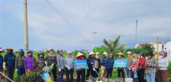 HỘI LIÊN HIỆP PHỤ NỮ XÃ KIẾN HẢI RA MẮT MÔ HÌNH “DÂN VẬN KHÉO” TẠI THÔN QUẦN MỤC 1 VÀ QUẦN MỤC 2